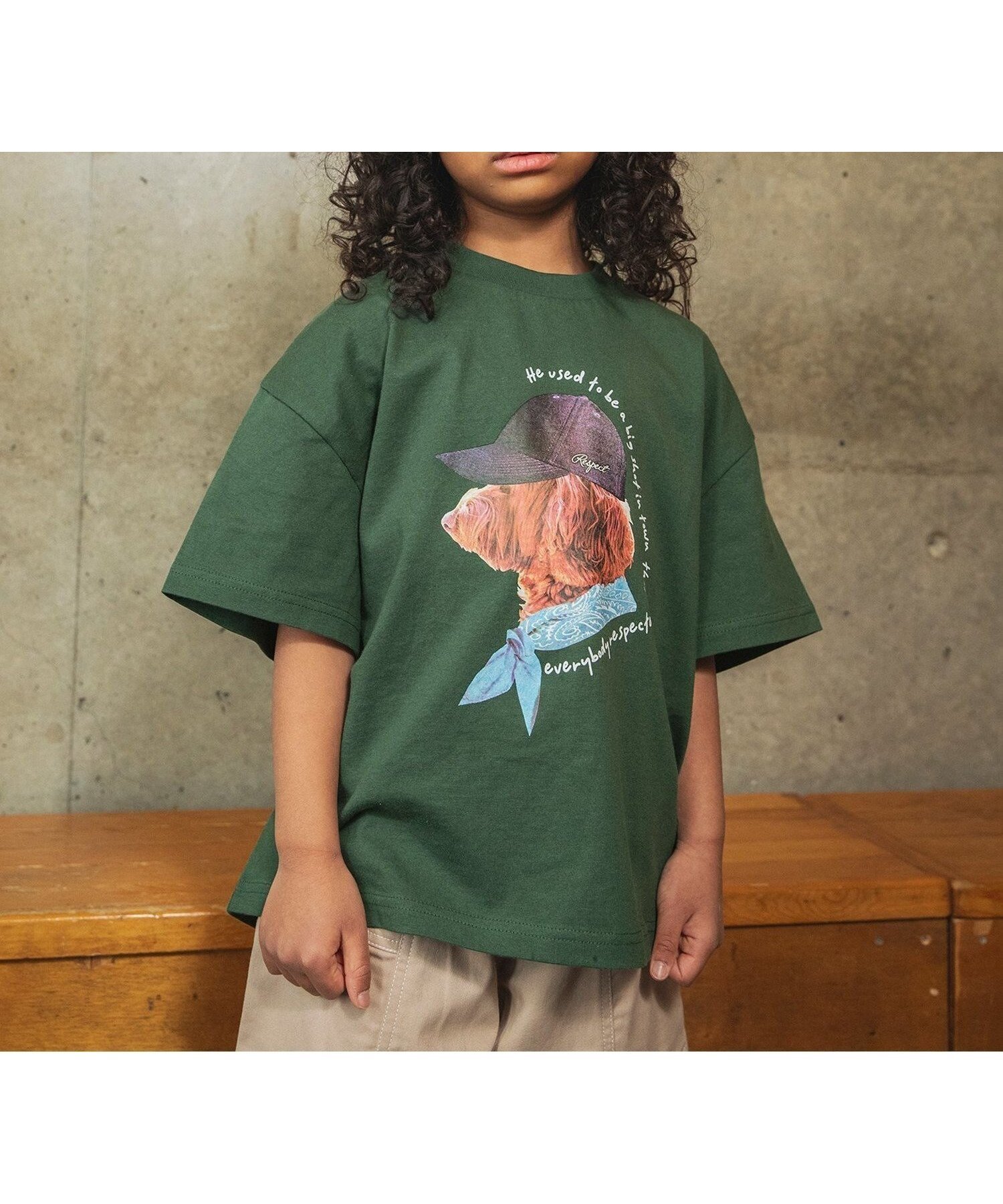 【エフオー オンラインストア/F.O.Online Store / KIDS】の【リンク】B NEWJACK グラフィックTシャツ インテリア・キッズ・メンズ・レディースファッション・服の通販 founy(ファニー) 　ファッション　Fashion　キッズファッション　Fashion for Kids　グラフィック　Graphic, Graphic Design　人気　Popular, Best Seller　プリント　Print, Printed Pattern　半袖　Short Sleeve, Half Sleeve　ダークグリーン|ID: prp329100004936029 ipo3291000000037040924