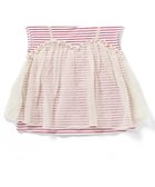 【エフオー オンラインストア/F.O.Online Store / KIDS】の【リンク】チュールフレンチスリーブTシャツ 人気、トレンドファッション・服の通販 founy(ファニー) ファッション Fashion キッズファッション Fashion for Kids カーゴパンツ Cargo Pants, Utility Pants ガーリー Girly, Feminine Style ダウン Down, Puffer チュール Tulip, Tulip Motif デニム Denim, Jeans Material ドッキング Docking, Mixed Material バランス Balance, Style Balance プリント Print, Printed Pattern おすすめ Recommended / Our Picks 夏 Summer thumbnail レッド|ID: prp329100004936030 ipo3291000000037040935