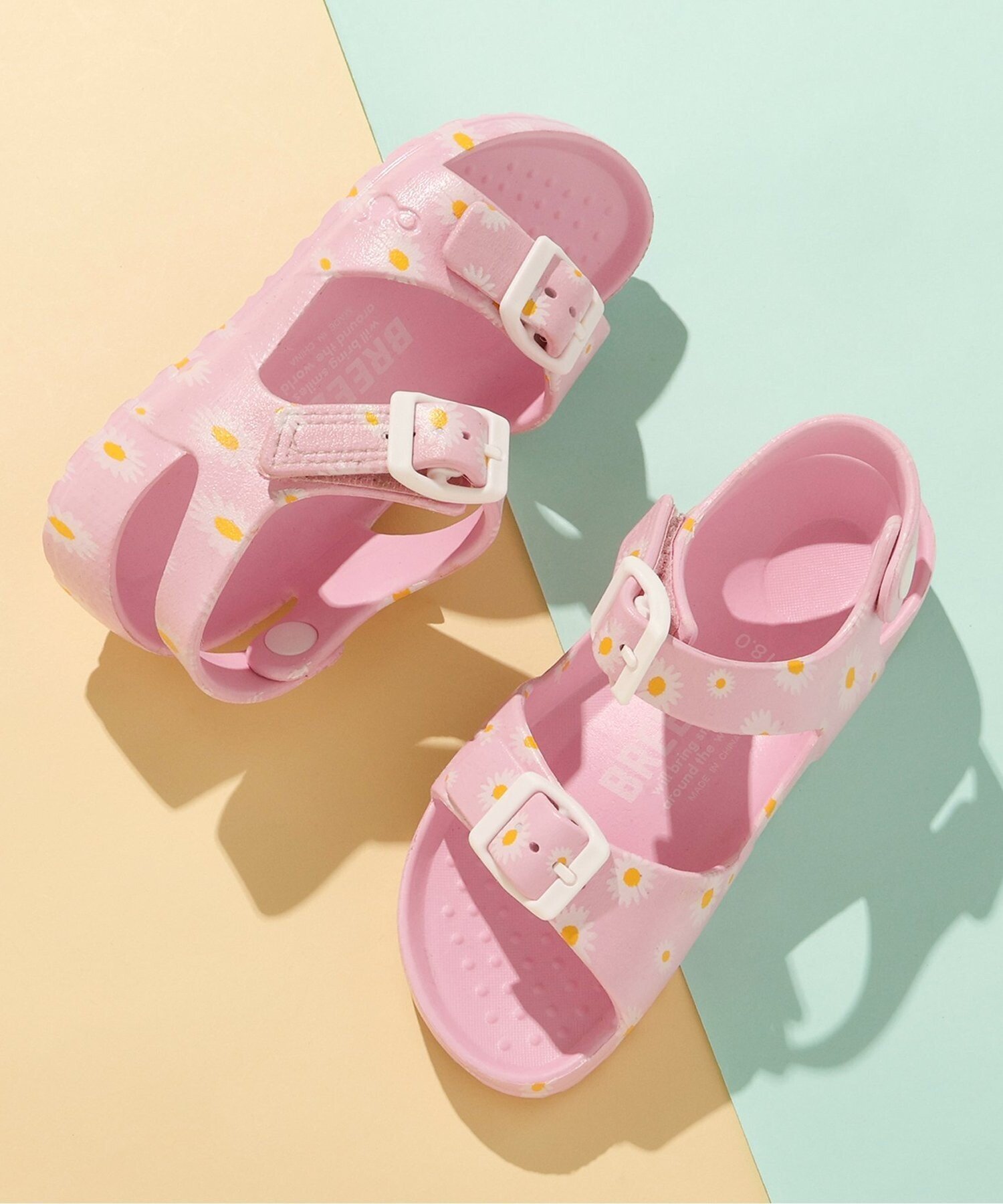 【エフオー オンラインストア/F.O.Online Store / KIDS】の【26年新作】EVAサンダル インテリア・キッズ・メンズ・レディースファッション・服の通販 founy(ファニー) 　ファッション　Fashion　キッズファッション　Fashion for Kids　おすすめ　Recommended / Our Picks　サンダル　Sandals, Summer Shoes　マーブル　Marble, Marble Pattern　人気　Popular, Best Seller　夏　Summer　定番　Standard, Basic Item　ピンク|ID: prp329100004936034 ipo3291000000037040973