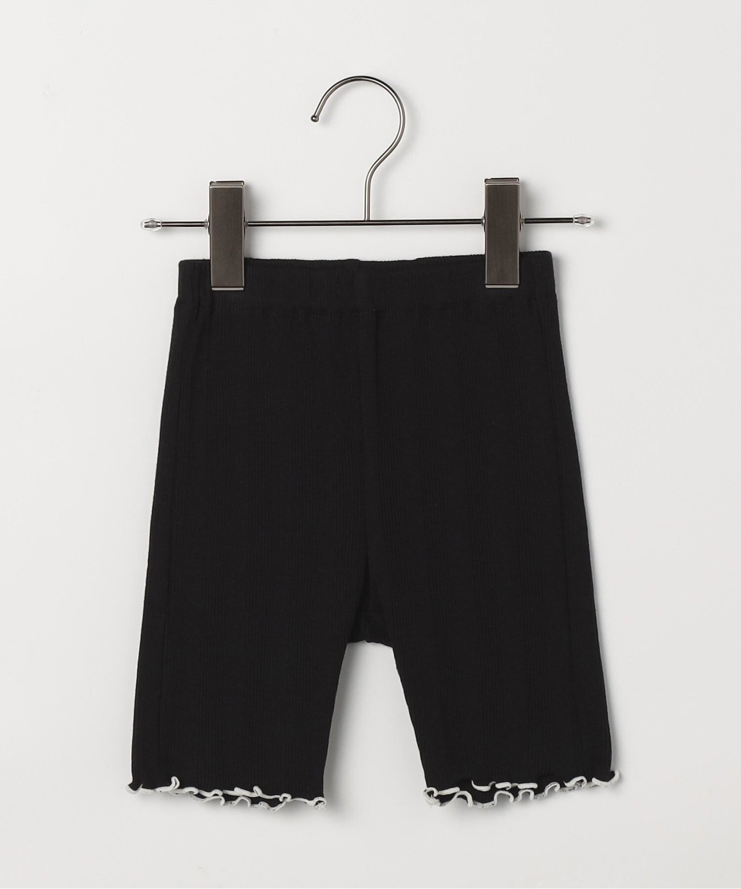 【エフオー オンラインストア/F.O.Online Store / KIDS】の選べる3タイプイロチ買いしたいハーフスパッツ 全10色 リンク セットアップ対応 4分丈 インテリア・キッズ・メンズ・レディースファッション・服の通販 founy(ファニー) 　ファッション　Fashion　キッズファッション　Fashion for Kids　カラフル　Colorful Design　ストレッチ　Stretch, Stretchy Fabric　セットアップ　Set-Up, Coordinated Outfit　タンク　Tank Top, Sleeveless Top　ハーフ　Half, Half-Length　プリント　Print, Printed Pattern　ロンパース　Romper, Jumpsuit　おすすめ　Recommended / Our Picks　ブラック|ID: prp329100004936035 ipo3291000000037040978