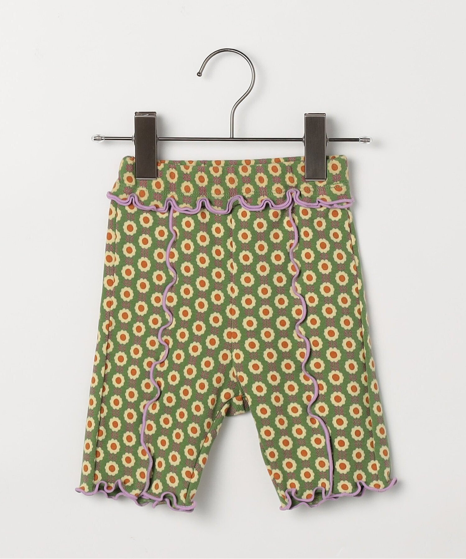 【エフオー オンラインストア/F.O.Online Store / KIDS】の選べる3タイプイロチ買いしたいハーフスパッツ 全10色 リンク セットアップ対応 4分丈 インテリア・キッズ・メンズ・レディースファッション・服の通販 founy(ファニー) 　ファッション　Fashion　キッズファッション　Fashion for Kids　カラフル　Colorful Design　ストレッチ　Stretch, Stretchy Fabric　セットアップ　Set-Up, Coordinated Outfit　タンク　Tank Top, Sleeveless Top　ハーフ　Half, Half-Length　プリント　Print, Printed Pattern　ロンパース　Romper, Jumpsuit　おすすめ　Recommended / Our Picks　ダークグリーン|ID: prp329100004936035 ipo3291000000037040979