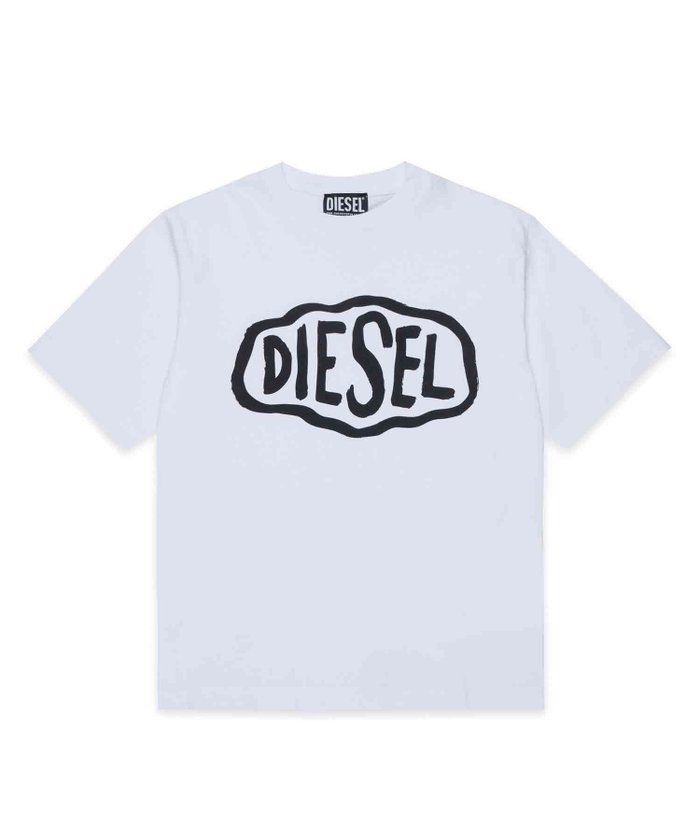 【シフォン/SHIFFON / KIDS】のDIESEL ディーゼル Kids Junior ブランドロゴ半袖Tシャツカットソー インテリア・キッズ・メンズ・レディースファッション・服の通販 founy(ファニー) https://founy.com/ ファッション Fashion キッズファッション Fashion for Kids トップス・カットソー Cut & Sew Tops アクセサリー Fashion Accessories カットソー Cut and Sewn Top コレクション Collection, Seasonal Line デニム Denim, Jeans Material プレミアム Premium, High-End 半袖 Short Sleeve, Half Sleeve ラグジュアリー Luxury, Elegant |ID: prp329100004936038 ipo3291000000037041003