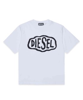 【シフォン/SHIFFON / KIDS】のDIESEL ディーゼル Kids Junior ブランドロゴ半袖Tシャツカットソー 人気、トレンドファッション・服の通販 founy(ファニー) ファッション Fashion キッズファッション Fashion for Kids トップス・カットソー Cut & Sew Tops アクセサリー Fashion Accessories カットソー Cut and Sewn Top コレクション Collection, Seasonal Line デニム Denim, Jeans Material プレミアム Premium, High-End 半袖 Short Sleeve, Half Sleeve ラグジュアリー Luxury, Elegant |ID:prp329100004936038
