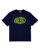 【シフォン/SHIFFON / KIDS】のDIESEL ディーゼル Kids Junior ブランドロゴ半袖Tシャツカットソー 人気、トレンドファッション・服の通販 founy(ファニー) ファッション Fashion キッズファッション Fashion for Kids トップス・カットソー Cut & Sew Tops アクセサリー Fashion Accessories カットソー Cut and Sewn Top コレクション Collection, Seasonal Line デニム Denim, Jeans Material プレミアム Premium, High-End 半袖 Short Sleeve, Half Sleeve ラグジュアリー Luxury, Elegant thumbnail ネイビー|ID: prp329100004936038 ipo3291000000037041007