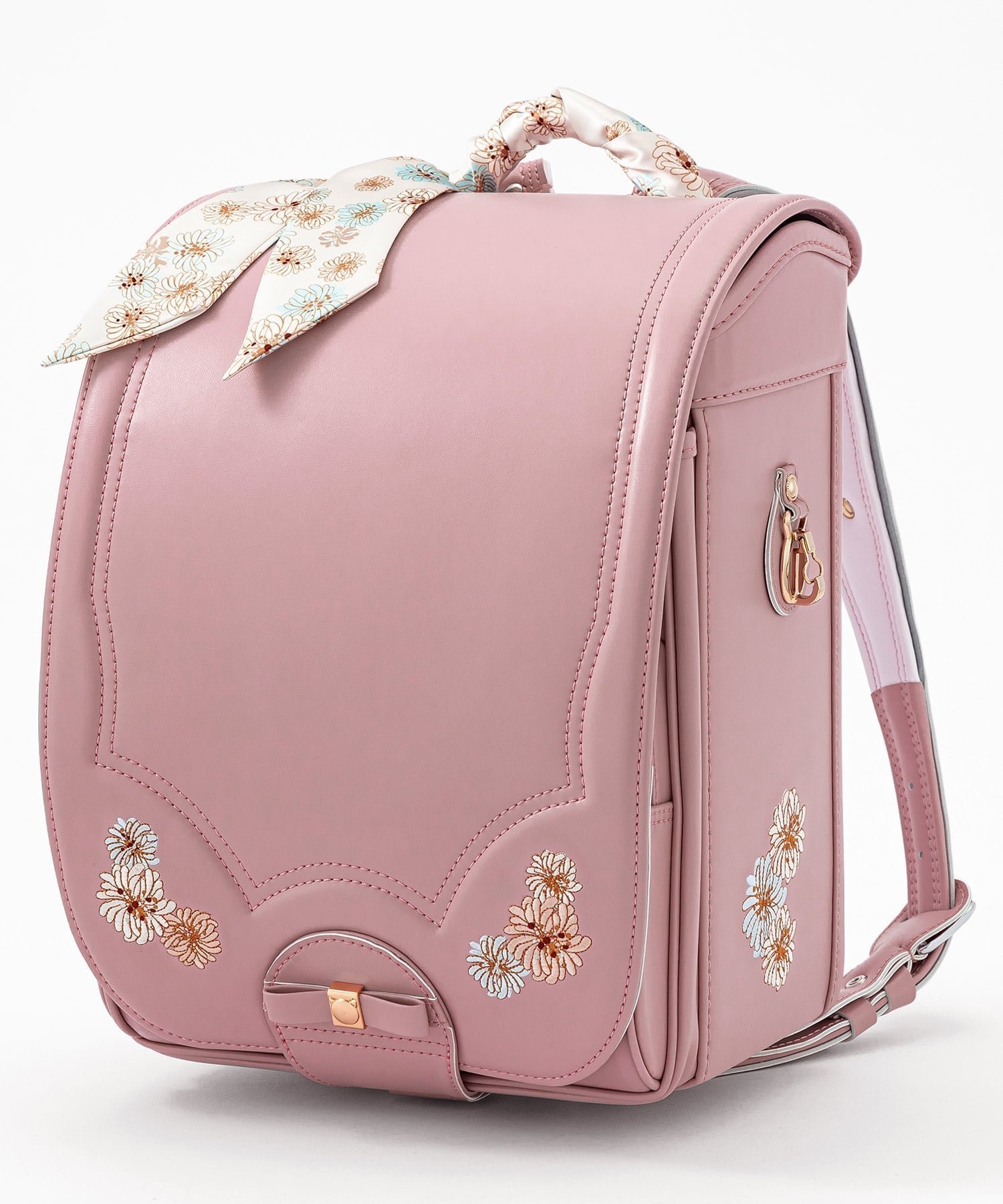 【シフォン/SHIFFON / KIDS】のPAUL JOE クリザンテーム リュバンランドセル インテリア・キッズ・メンズ・レディースファッション・服の通販 founy(ファニー) 　ファッション　Fashion　キッズファッション　Fashion for Kids　ガーリー　Girly, Feminine Style　クッション　Cushion, Throw Pillow　コレクション　Collection, Seasonal Line　スカーフ　Scarf, Neckwear　スタイリッシュ　Stylish, Fashionable　ダメージ　Distressed, Destroyed　フィット　Fit, Slim Fit　フェミニン　Feminine, Girly　フォルム　Silhouette, Form　フラット　Flat, Flat Shoes　プリント　Print, Printed Pattern　プレート　Plate, Dish　ポケット　Pocket, Pocket Detail　ラウンド　Round, Round Neck　リボン　Ribbon, Bow　エレガント 上品　Elegant　SHELL PINK|ID: prp329100004936046 ipo3291000000037041052