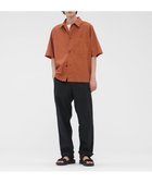 【マーガレット ハウエル/MARGARET HOWELL / MEN】のFADED LINEN COTTON PLAINWEAVE TROUSERS 人気、トレンドファッション・服の通販 founy(ファニー) ファッション Fashion メンズファッション Fashion for Men フィット Fit, Slim Fit ミックス Mix, Mixed Style リネン Linen, Linen Fabric リラックス Relax, Relaxed Fit thumbnail BLACK|ID: prp329100004936057 ipo3291000000037041111
