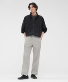 【マーガレット ハウエル/MARGARET HOWELL / MEN】のFADED LINEN COTTON PLAINWEAVE TROUSERS 人気、トレンドファッション・服の通販 founy(ファニー) ファッション Fashion メンズファッション Fashion for Men フィット Fit, Slim Fit ミックス Mix, Mixed Style リネン Linen, Linen Fabric リラックス Relax, Relaxed Fit thumbnail GREY|ID: prp329100004936057 ipo3291000000037041112