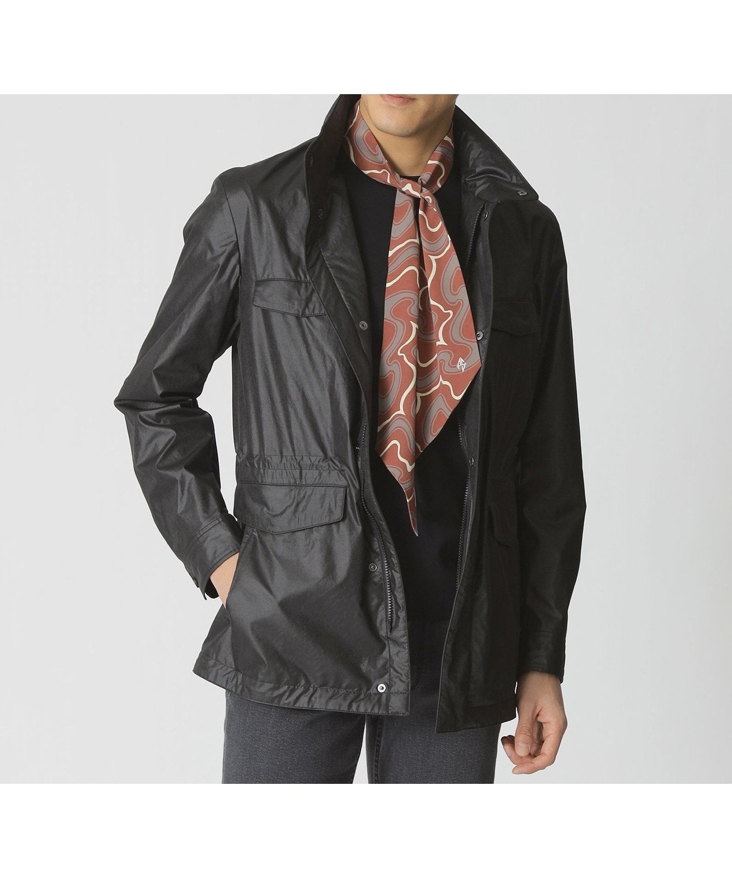 【ポール スチュアート/Paul Stuart / MEN】のワックスヴィンテージ M-65ジャケット インテリア・キッズ・メンズ・レディースファッション・服の通販 founy(ファニー) 　ファッション　Fashion　メンズファッション　Fashion for Men　2026年　2026　ジャケット　Jacket, Outerwear　ストレッチ　Stretch, Stretchy Fabric　ツイル　Twist, Twisted Detail　フォーマル　Formal, Dressy　夏　Summer　S/S・春夏　SS, Spring/Summer, Warm Season　ブラック|ID: prp329100004936062 ipo3291000000037041134