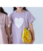 【デビロック/devirock / KIDS】の綿100% デビラボROOM ガールズ半袖パジャマ 子供服 キッズ 女の子 パジャマ 26SS 人気、トレンドファッション・服の通販 founy(ファニー) ファッション Fashion キッズファッション Fashion for Kids パジャマ Pajamas, Sleepwear 半袖 Short Sleeve, Half Sleeve おすすめ Recommended / Our Picks お家時間・ステイホーム Stay Home / At Home 旅行 Travel 2026年 2026 thumbnail 005-ハート-Sバイオレット|ID: prp329100004936073 ipo3291000000037041198