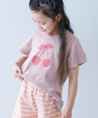 【デビロック/devirock / KIDS】の綿100% デビラボROOM ガールズ半袖パジャマ 子供服 キッズ 女の子 パジャマ 26SS 人気、トレンドファッション・服の通販 founy(ファニー) ファッション Fashion キッズファッション Fashion for Kids パジャマ Pajamas, Sleepwear 半袖 Short Sleeve, Half Sleeve おすすめ Recommended / Our Picks お家時間・ステイホーム Stay Home / At Home 旅行 Travel 2026年 2026 thumbnail 007-チェリー-Gラベンダー|ID: prp329100004936073 ipo3291000000037041200