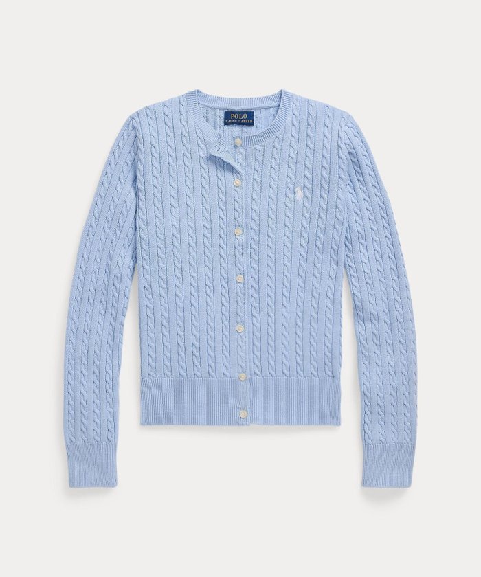 【ラルフローレン/RALPH LAUREN / KIDS】の(ガールズ 7才~16才)ミニケーブル コットン カーディガン インテリア・キッズ・メンズ・レディースファッション・服の通販 founy(ファニー) https://founy.com/ ファッション Fashion キッズファッション Fashion for Kids カフス Cuff Design カーディガン Cardigan, Knitwear ジーンズ Jeans, Denim Pants ドレス Dress, One-Piece 長袖 Long Sleeve, Full Sleeve リブニット Rib Knit, Ribbed Knit |ID: prp329100004936079 ipo3291000000037041228