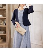 【ドレス/DRESS+】のぺプラジャケット風パーティーボレロ 人気、トレンドファッション・服の通販 founy(ファニー) ファッション Fashion レディースファッション Fashion for Women アウター Coat / Outerwear Collection レディースジャケット・軽アウター Jackets ボレロ・ショート丈ジャケット / ドレス羽織りに Boleros & Short Jackets スリット Slit, Slit Detail トレンド Trend, Trending Now ペプラム Peplum, Flared Hem ボレロ Bolero, Short Cardigan おすすめ Recommended / Our Picks 入学式 Entrance Ceremony 卒業式 Graduation Ceremony 結婚式 Wedding ビジネス 仕事 通勤 Business / Work / Commuting thumbnail ネイビー|ID: prp329100004936083 ipo3291000000037041245