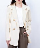 【ミニミニストア/miniministore】のダブルボタンテーラードジャケットミドル丈 人気、トレンドファッション・服の通販 founy(ファニー) ファッション Fashion レディースファッション Fashion for Women アウター Coat / Outerwear Collection レディースジャケット・軽アウター Jackets テーラードジャケット / 通勤・きれいめスタイル Tailored Jackets & Blazers イエロー Yellow オケージョン Occasion Wear ジャケット Jacket, Outerwear 長袖 Long Sleeve, Full Sleeve フォーマル Formal, Dressy ベーシック Basic, Essential ポケット Pocket, Pocket Detail 羽織 Haori, Light Jacket 無地 Plain, Solid Color 入学式 Entrance Ceremony 卒業式 Graduation Ceremony ビジネス 仕事 通勤 Business / Work / Commuting thumbnail アイボリー|ID: prp329100004936084 ipo3291000000037041253