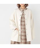 【スタディオ クリップ/studio CLIP】のコットンノーカラーカバーオールブルゾン 人気、トレンドファッション・服の通販 founy(ファニー) ファッション Fashion レディースファッション Fashion for Women アウター Coat / Outerwear Collection ブルゾンジャケット・スポーティアウター Blouson Jackets ジャケット Jacket, Outerwear バランス Balance, Style Balance ブルゾン Blouson, Bomber Jacket thumbnail アイボリー52|ID: prp329100004936085 ipo3291000000037041259