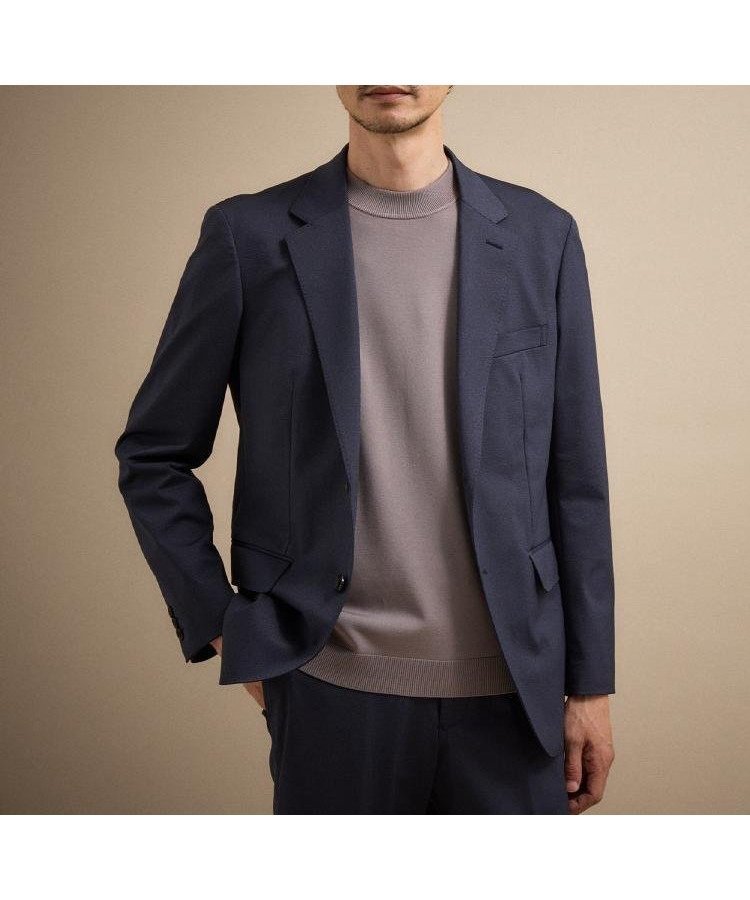 【タケオキクチ/TAKEO KIKUCHI / MEN】の【360°ストレッチ/軽量】None Of Stress ライト ジャケット(セットアップ対応) インテリア・キッズ・メンズ・レディースファッション・服の通販 founy(ファニー) 　ファッション　Fashion　メンズファッション　Fashion for Men　セットアップ　Matching Sets　インナー　Innerwear　軽量　Lightweight, Ultra Light　ジャケット　Jacket, Outerwear　ストレッチ　Stretch, Stretchy Fabric　スマート　Smart, Elegant　セットアップ　Set-Up, Coordinated Outfit　テーラード　Tailored, Tailored Fit　人気　Popular, Best Seller　フィット　Fit, Slim Fit　無地　Plain, Solid Color　おすすめ　Recommended / Our Picks　ビジネス 仕事 通勤　Business / Work / Commuting　ブルー|ID: prp329100004936091 ipo3291000000037041287