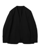 【トゥモローランド/TOMORROWLAND / MEN】のSuper120 s ウォッシャブルウール ノーカラージャケット 人気、トレンドファッション・服の通販 founy(ファニー) ファッション Fashion メンズファッション Fashion for Men ジャケット Jacket, Outerwear スーツ Suit, Formalwear セットアップ Set-Up, Coordinated Outfit ビジネス 仕事 通勤 Business / Work / Commuting ブルゾン Blouson, Bomber Jacket ポロシャツ Polo Shirt, Collared Tee エレガント 上品 Elegant thumbnail 19 ブラック|ID: prp329100004936092 ipo3291000000037041291