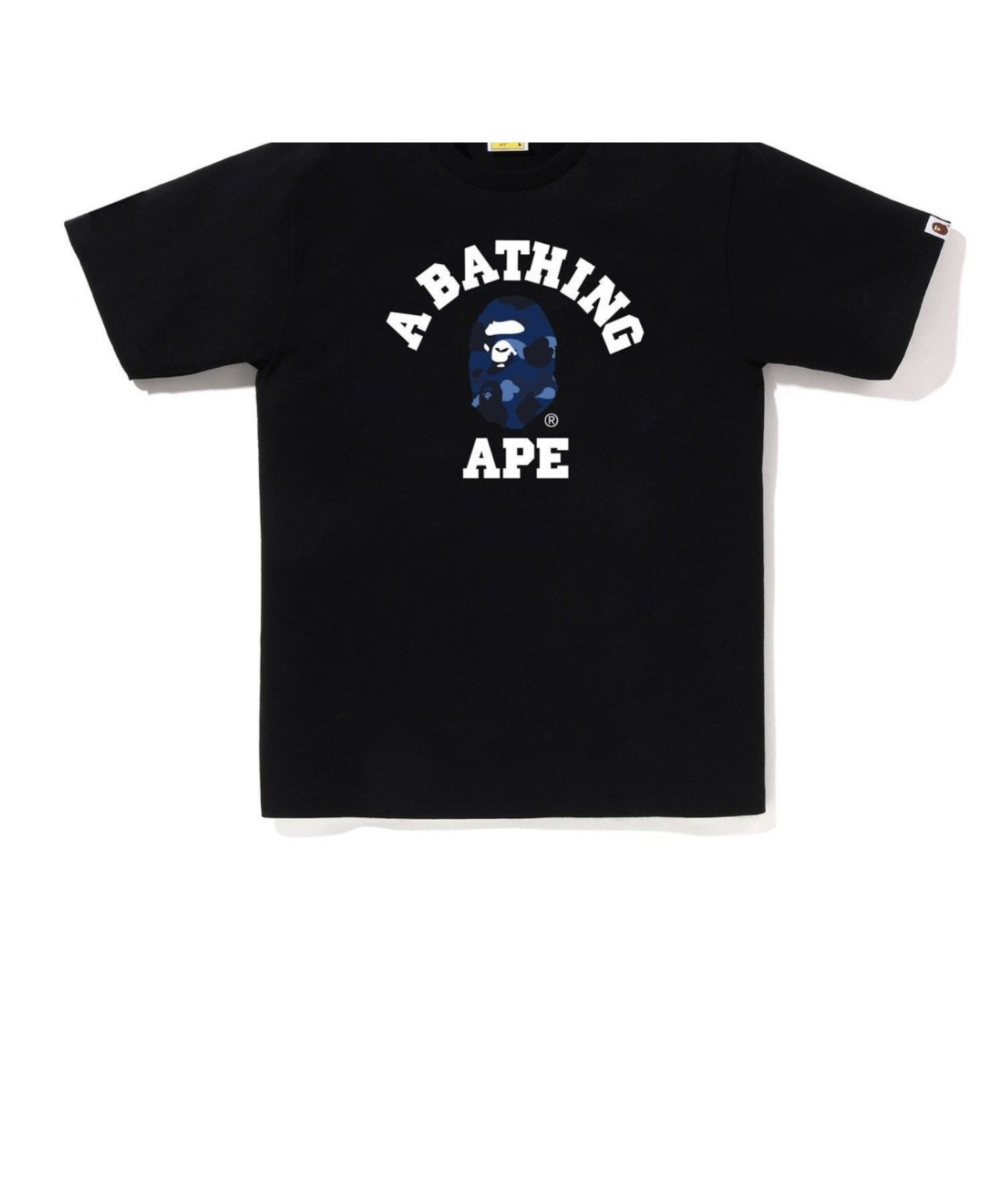 【ア ベイシング エイプ/A BATHING APE】のCOLOR CAMO COLLEGE TEE 人気、トレンドファッション・服の通販 founy(ファニー) 　ファッション　Fashion　レディースファッション　Fashion for Women　インナー　Innerwear　ショート　Short, Short Length　スリーブ　Sleeve, Long Sleeve / Short Sleeve　フロント　Front, Front Design　プリント　Print, Printed Pattern　ラバー　Rubber, Rubber Sole　 other-1|ID: prp329100004936106 ipo3291000000037041321