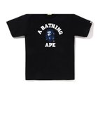 【ア ベイシング エイプ/A BATHING APE】のCOLOR CAMO COLLEGE TEE 人気、トレンドファッション・服の通販 founy(ファニー) ファッション Fashion レディースファッション Fashion for Women インナー Innerwear ショート Short, Short Length スリーブ Sleeve, Long Sleeve / Short Sleeve フロント Front, Front Design プリント Print, Printed Pattern ラバー Rubber, Rubber Sole thumbnail BK×NY|ID: prp329100004936106 ipo3291000000037041322