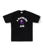 【ア ベイシング エイプ/A BATHING APE】のCOLOR CAMO COLLEGE TEE 人気、トレンドファッション・服の通販 founy(ファニー) ファッション Fashion レディースファッション Fashion for Women インナー Innerwear ショート Short, Short Length スリーブ Sleeve, Long Sleeve / Short Sleeve フロント Front, Front Design プリント Print, Printed Pattern ラバー Rubber, Rubber Sole thumbnail BK×PP|ID: prp329100004936106 ipo3291000000037041324