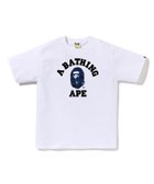 【ア ベイシング エイプ/A BATHING APE】のCOLOR CAMO COLLEGE TEE 人気、トレンドファッション・服の通販 founy(ファニー) ファッション Fashion レディースファッション Fashion for Women インナー Innerwear ショート Short, Short Length スリーブ Sleeve, Long Sleeve / Short Sleeve フロント Front, Front Design プリント Print, Printed Pattern ラバー Rubber, Rubber Sole thumbnail WH×NY|ID: prp329100004936106 ipo3291000000037041325