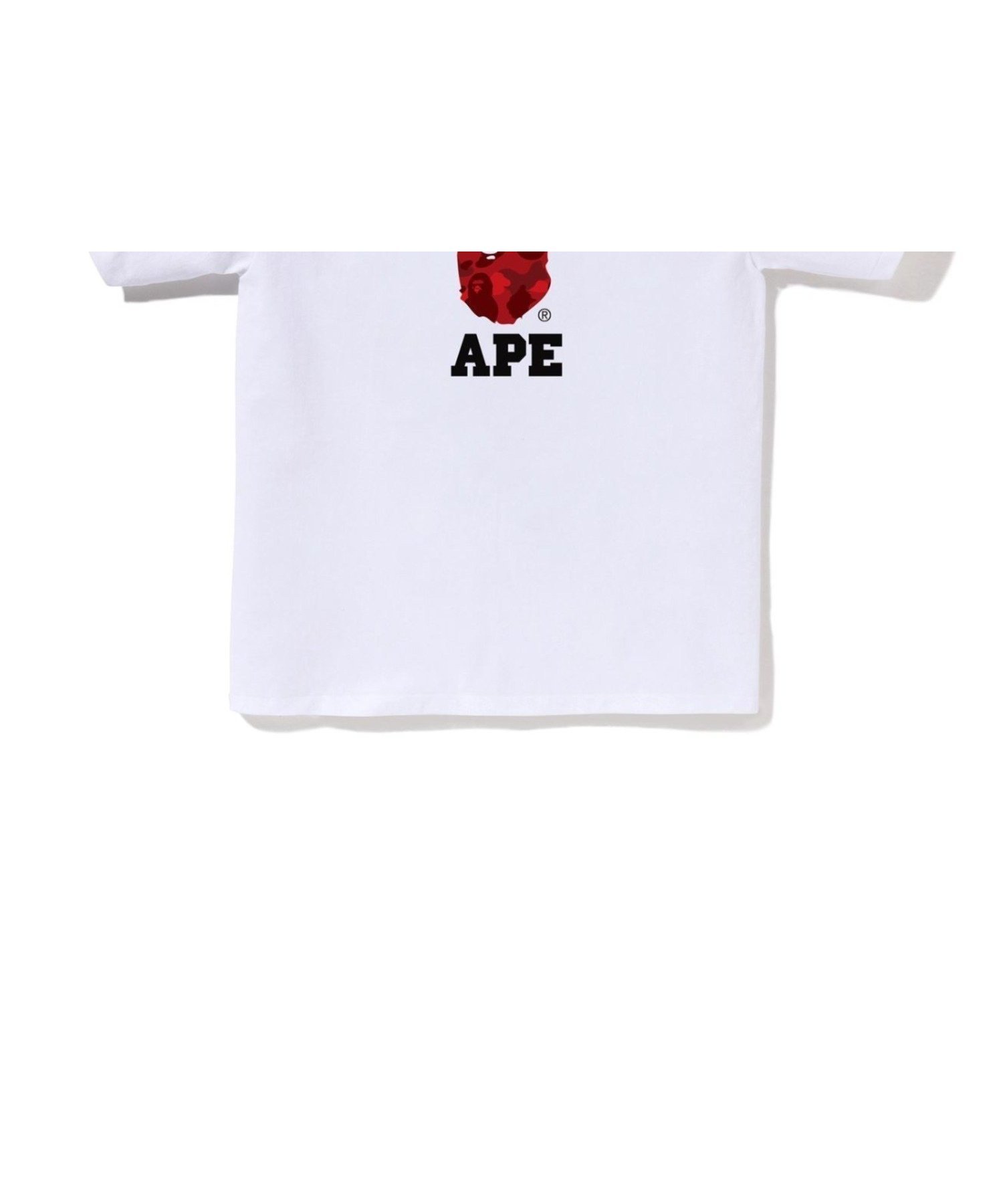 【ア ベイシング エイプ/A BATHING APE】のCOLOR CAMO COLLEGE TEE インテリア・キッズ・メンズ・レディースファッション・服の通販 founy(ファニー) 　ファッション　Fashion　レディースファッション　Fashion for Women　インナー　Innerwear　ショート　Short, Short Length　スリーブ　Sleeve, Long Sleeve / Short Sleeve　フロント　Front, Front Design　プリント　Print, Printed Pattern　ラバー　Rubber, Rubber Sole　WH×RD|ID: prp329100004936106 ipo3291000000037041326
