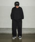 【アーバンリサーチ/URBAN RESEARCH / MEN】のWide Dad BREEZY TECH EASY PANTS ブラック|ID: prp329100004936129 ipo3291000000037347917