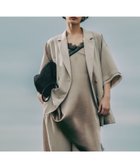 【レプシィム ローリーズファーム/LEPSIM LOWRYS FARM】の《リネンライクドライシリーズ》ルーズ切り替え5分袖Wジャケット 人気、トレンドファッション・服の通販 founy(ファニー) ファッション Fashion レディースファッション Fashion for Women アウター Coat / Outerwear Collection レディースジャケット・軽アウター Jackets シフォン Chiffon, Lightweight Fabric ジャケット Jacket, Outerwear セットアップ Set-Up, Coordinated Outfit トレンド Trend, Trending Now ラップ Wrap, Wrap Design ルーズ Loose, Oversized 人気 Popular, Best Seller 今季 This Season, Current Season 夏 Summer thumbnail ライトベージュ52|ID: prp329100004936135 ipo3291000000037041421