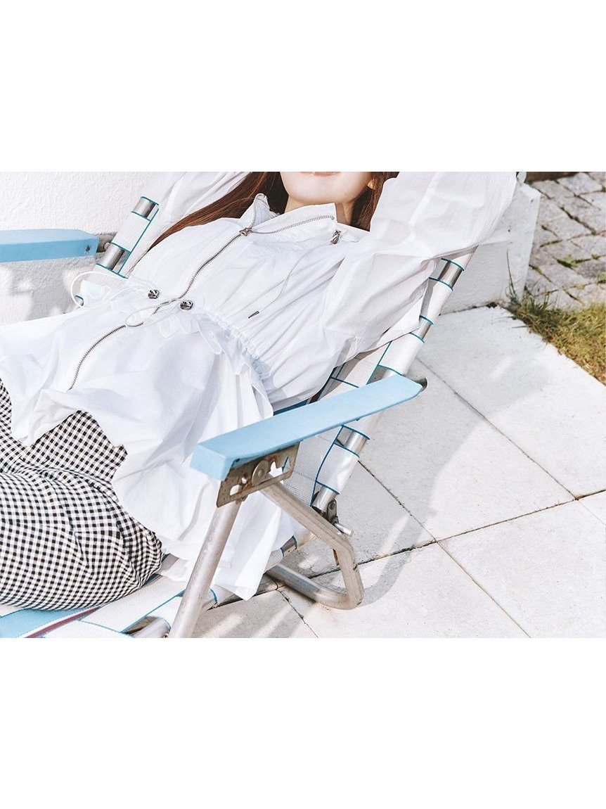 【リリーブラウン/Lily Brown】の【UVカット】撥水ペプラムシアーブルゾン 人気、トレンドファッション・服の通販 founy(ファニー) 　ファッション　Fashion　レディースファッション　Fashion for Women　アウター　Coat / Outerwear Collection　ブルゾンジャケット・スポーティアウター　Blouson Jackets　春　Spring　スマート　Smart, Elegant　バルーン　Balloon, Balloon Silhouette　ビーチ　Beach, Seaside　ブルゾン　Blouson, Bomber Jacket　ペプラム　Peplum, Flared Hem　ポケット　Pocket, Pocket Detail　メッシュ　Mesh, Net Fabric　水着　Swimsuit, Swimwear　S/S・春夏　SS, Spring/Summer, Warm Season　おすすめ　Recommended / Our Picks　夏　Summer　 other-1|ID: prp329100004936150 ipo3291000000037041491