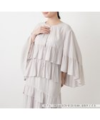 【レリアン/LEILIAN】のティアードバタフライスリーブブラウス 人気、トレンドファッション・服の通販 founy(ファニー) ファッション Fashion レディースファッション Fashion for Women トップス・カットソー Cut & Sew Tops シャツ・ブラウス・オフィスカジュアル Elegant Blouses & Button-Ups ウォッシャブル Machine Washable エレガント 上品 Elegant ギャザー Gathered, Ruffled スリーブ Sleeve, Long Sleeve / Short Sleeve セットアップ Set-Up, Coordinated Outfit バタフライ Butterfly, Butterfly Motif フロント Front, Front Design ポケット Pocket, Pocket Detail ループ Loop, Loop Knit 夏 Summer thumbnail ベージュ|ID: prp329100004936155 ipo3291000000037041508