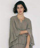 【レリアン/LEILIAN】のティアードバタフライスリーブブラウス 人気、トレンドファッション・服の通販 founy(ファニー) ファッション Fashion レディースファッション Fashion for Women トップス・カットソー Cut & Sew Tops シャツ・ブラウス・オフィスカジュアル Elegant Blouses & Button-Ups ウォッシャブル Machine Washable エレガント 上品 Elegant ギャザー Gathered, Ruffled スリーブ Sleeve, Long Sleeve / Short Sleeve セットアップ Set-Up, Coordinated Outfit バタフライ Butterfly, Butterfly Motif フロント Front, Front Design ポケット Pocket, Pocket Detail ループ Loop, Loop Knit 夏 Summer thumbnail キャメル系|ID: prp329100004936155 ipo3291000000037041509