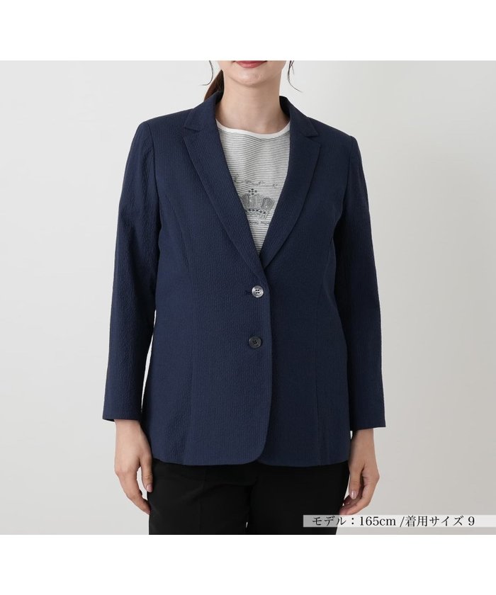 【レリアン/LEILIAN】のテーラードジャケット インテリア・キッズ・メンズ・レディースファッション・服の通販 founy(ファウニー) https://founy.com/ ファッション Fashion レディースファッション Fashion for Women アウター Coat / Outerwear Collection レディースジャケット・軽アウター Jackets テーラードジャケット / 通勤・きれいめスタイル Tailored Jackets & Blazers スリット Slit, Slit Detail ポケット Pocket, Pocket Detail 夏 Summer |ID: prp329100004936158 ipo3291000000037295909