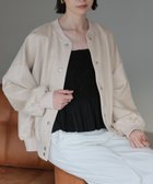 【リラクロ/relaclo】のmitis/フェイクスウェードスタジャン アイボリー|ID: prp329100004936183 ipo3291000000037041625