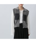 【レプシィム ローリーズファーム/LEPSIM LOWRYS FARM】の加工WZIPベスト 人気、トレンドファッション・服の通販 founy(ファニー) ファッション Fashion レディースファッション Fashion for Women アウター Coat / Outerwear Collection トップス・カットソー Cut & Sew Tops ベスト&ジレ / 重ね着スタイル Vests & Gilets おすすめ Recommended / Our Picks インナー Innerwear キャミソール Camisole, Spaghetti Strap Top ショート Short, Short Length タンク Tank Top, Sleeveless Top フロント Front, Front Design ベスト Vest, Waistcoat ポケット Pocket, Pocket Detail thumbnail ブラック09|ID: prp329100004936193 ipo3291000000037041680
