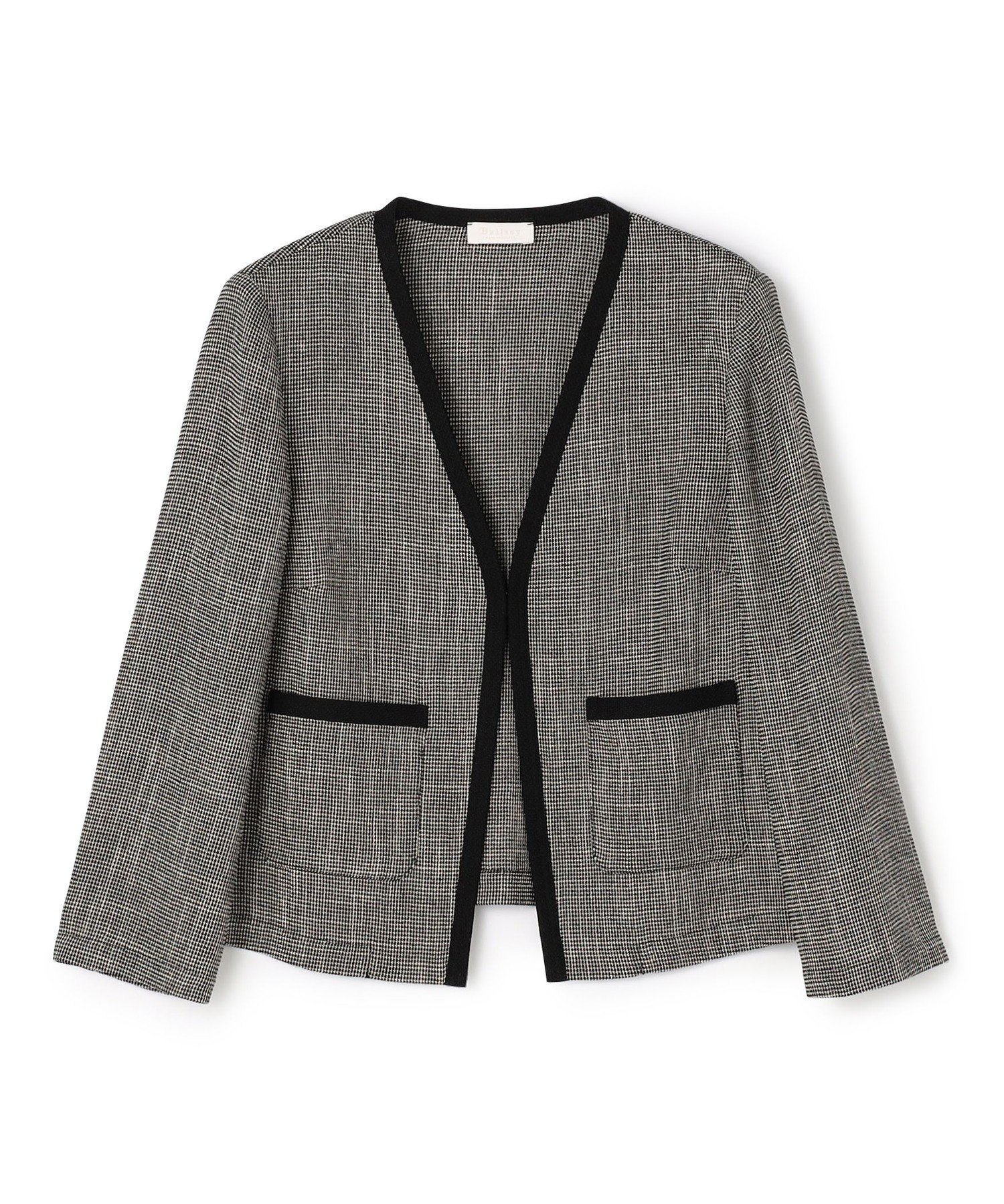 【トゥモローランド/TOMORROWLAND】のポリエステルレーヨンカラミ Vカラージャケット 人気、トレンドファッション・服の通販 founy(ファニー) 　ファッション　Fashion　レディースファッション　Fashion for Women　アウター　Coat / Outerwear Collection　レディースジャケット・軽アウター　Jackets　おすすめ　Recommended / Our Picks　コンパクト　Compact, Small Size　ジャケット　Jacket, Outerwear　ストレッチ　Stretch, Stretchy Fabric　デニム　Denim, Jeans Material　フォルム　Silhouette, Form　フロント　Front, Front Design　ポケット　Pocket, Pocket Detail　エレガント 上品　Elegant　 other-1|ID: prp329100004936201 ipo3291000000037041715