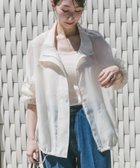 【アイテムズアーバンリサーチ/ITEMS URBAN RESEARCH】のシアースタンドブルゾン 人気、トレンドファッション・服の通販 founy(ファニー) ファッション Fashion レディースファッション Fashion for Women アウター Coat / Outerwear Collection ブルゾンジャケット・スポーティアウター Blouson Jackets 2026年 2026 シアー Sheer, See-Through スタンド Stand Collar, Upright Stand ドローコード Drawcord, Drawstring Cord ブルゾン Blouson, Bomber Jacket 夏 Summer S/S・春夏 SS, Spring/Summer, Warm Season thumbnail ホワイト系その他|ID: prp329100004936204 ipo3291000000037041726