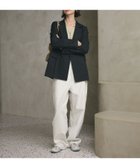【ビューティ&ユース ユナイテッドアローズ/BEAUTY&YOUTH / UNITED ARROWS】のリネンライク ダブルジャケット NAVY|ID: prp329100004936208 ipo3291000000037330605