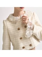 【リリーブラウン/Lily Brown】の【WEB限定カラー】 L.B CANDY STOCK スカラップビジューアタッチドジャケット 人気、トレンドファッション・服の通販 founy(ファニー) ファッション Fashion レディースファッション Fashion for Women アウター Coat / Outerwear Collection レディースジャケット・軽アウター Jackets 春 Spring カフス Cuff Design ショート Short, Short Length ジャケット Jacket, Outerwear スマート Smart, Elegant セットアップ Set-Up, Coordinated Outfit ツイル Twist, Twisted Detail ツイード Twill, Twill Weave ロング Long, Long-Length ワーク Workwear, Utility Style A/W・秋冬 Autumn/Winter エレガント 上品 Elegant thumbnail IVR[003]|ID: prp329100004936235 ipo3291000000037041843