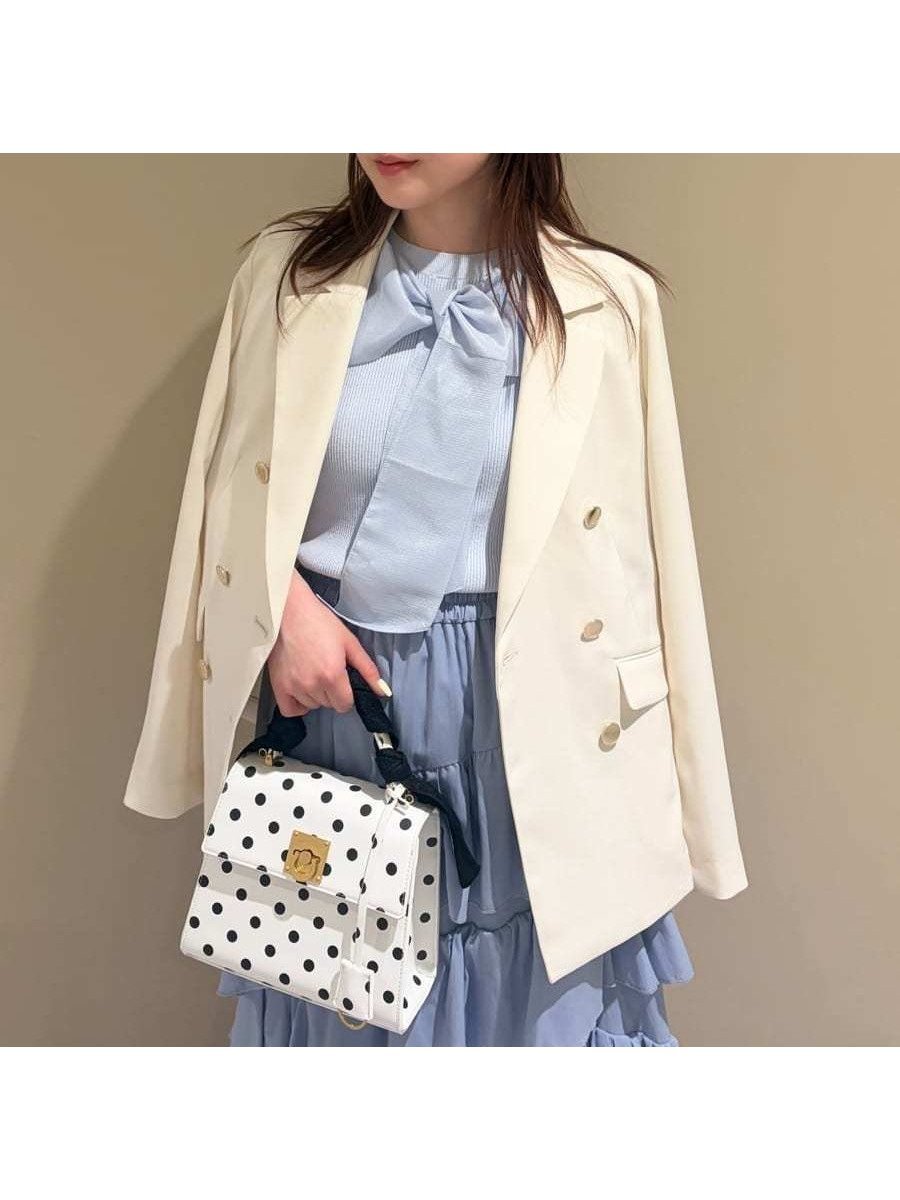 【リリーブラウン/Lily Brown】のアンコンダブルブレストジャケット 人気、トレンドファッション・服の通販 founy(ファニー) 　ファッション　Fashion　レディースファッション　Fashion for Women　アウター　Coat / Outerwear Collection　レディースジャケット・軽アウター　Jackets　シアー　Sheer, See-Through　ジャケット　Jacket, Outerwear　スマート　Smart, Elegant　ダブル　Double, Double-Breasted　リラックス　Relax, Relaxed Fit　エレガント 上品　Elegant　人気　Popular, Best Seller　今季　This Season, Current Season　夏　Summer　 other-1|ID: prp329100004936249 ipo3291000000037041905