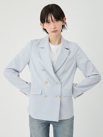 【リリーブラウン/Lily Brown】のアンコンダブルブレストジャケット インテリア・キッズ・メンズ・レディースファッション・服の通販 founy(ファニー) 　ファッション　Fashion　レディースファッション　Fashion for Women　アウター　Coat / Outerwear Collection　レディースジャケット・軽アウター　Jackets　シアー　Sheer, See-Through　ジャケット　Jacket, Outerwear　スマート　Smart, Elegant　ダブル　Double, Double-Breasted　リラックス　Relax, Relaxed Fit　エレガント 上品　Elegant　人気　Popular, Best Seller　今季　This Season, Current Season　夏　Summer　LBLU[081]|ID: prp329100004936249 ipo3291000000037041907