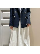 【リリーブラウン/Lily Brown】のアンコンダブルブレストジャケット 人気、トレンドファッション・服の通販 founy(ファニー) ファッション Fashion レディースファッション Fashion for Women アウター Coat / Outerwear Collection レディースジャケット・軽アウター Jackets シアー Sheer, See-Through ジャケット Jacket, Outerwear スマート Smart, Elegant ダブル Double, Double-Breasted リラックス Relax, Relaxed Fit エレガント 上品 Elegant 人気 Popular, Best Seller 今季 This Season, Current Season 夏 Summer thumbnail NVY[089]|ID: prp329100004936249 ipo3291000000037041908