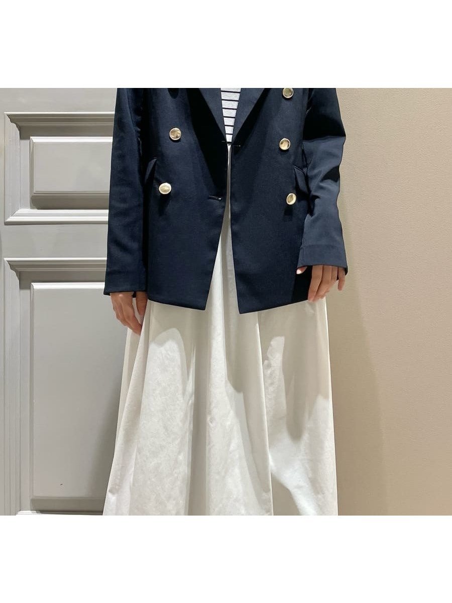 【リリーブラウン/Lily Brown】のアンコンダブルブレストジャケット インテリア・キッズ・メンズ・レディースファッション・服の通販 founy(ファニー) 　ファッション　Fashion　レディースファッション　Fashion for Women　アウター　Coat / Outerwear Collection　レディースジャケット・軽アウター　Jackets　シアー　Sheer, See-Through　ジャケット　Jacket, Outerwear　スマート　Smart, Elegant　ダブル　Double, Double-Breasted　リラックス　Relax, Relaxed Fit　エレガント 上品　Elegant　人気　Popular, Best Seller　今季　This Season, Current Season　夏　Summer　NVY[089]|ID: prp329100004936249 ipo3291000000037041908