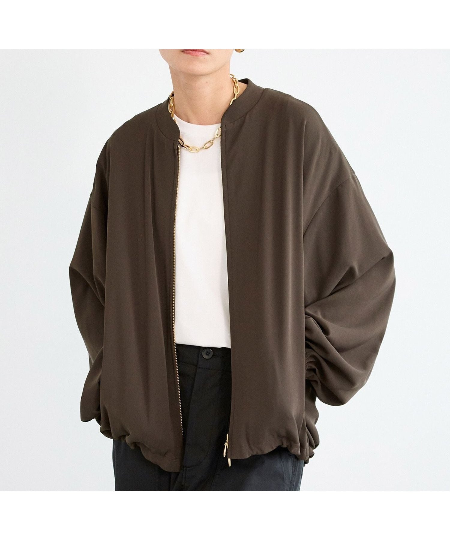 【バンヤードストーム/BARNYARDSTORM】のダブルクロスブルゾン インテリア・キッズ・メンズ・レディースファッション・服の通販 founy(ファニー) 　ファッション　Fashion　レディースファッション　Fashion for Women　アウター　Coat / Outerwear Collection　ブルゾンジャケット・スポーティアウター　Blouson Jackets　おすすめ　Recommended / Our Picks　スリーブ　Sleeve, Long Sleeve / Short Sleeve　セットアップ　Set-Up, Coordinated Outfit　ダブル　Double, Double-Breasted　デニム　Denim, Jeans Material　フロント　Front, Front Design　ブルゾン　Blouson, Bomber Jacket　ヴィンテージ　Vintage Style　エレガント 上品　Elegant　人気　Popular, Best Seller　定番　Standard, Basic Item　ブラウン|ID: prp329100004936262 ipo3291000000037041970