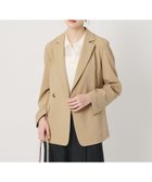 【ビューティ&ユース ユナイテッドアローズ/BEAUTY&YOUTH / UNITED ARROWS】のポリエステル ダブルジャケット 吸水速乾 防シワ ウォッシャブル 人気、トレンドファッション・服の通販 founy(ファニー) ファッション Fashion レディースファッション Fashion for Women アウター Coat / Outerwear Collection レディースジャケット・軽アウター Jackets ウォッシャブル Machine Washable 洗える Machine Washable 吸水 Absorbent, Quick-Dry ジャケット Jacket, Outerwear セットアップ Set-Up, Coordinated Outfit ダブル Double, Double-Breasted デニム Denim, Jeans Material 長袖 Long Sleeve, Full Sleeve フロント Front, Front Design 半袖 Short Sleeve, Half Sleeve 夏 Summer thumbnail BEIGE|ID: prp329100004936263 ipo3291000000037041975