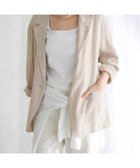 【ラ トータリテ/La TOTALITE】の【洗える】ウォッシャブルリネン混ジャケット 人気、トレンドファッション・服の通販 founy(ファニー) ファッション Fashion レディースファッション Fashion for Women アウター Coat / Outerwear Collection レディースジャケット・軽アウター Jackets 2026年 2026 ジャケット Jacket, Outerwear ボックス Boxy, Box Shape リネン Linen, Linen Fabric 洗える Machine Washable thumbnail ベージュ|ID: prp329100004936268 ipo3291000000037042001