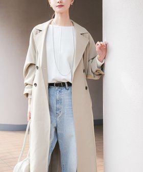【アーバンリサーチ/URBAN RESEARCH】の『撥水/UVカット』ドロストトレンチコート 人気、トレンドファッション・服の通販 founy(ファニー) ファッション Fashion レディースファッション Fashion for Women アウター Coat / Outerwear Collection コート・ロングコート・ピーコート Long Coats, Peacoats & More トレンチコート / 春秋の定番アウター Trench Coats ギャザー Gathered, Ruffled シンプル Simple, Minimal ドレープ Drape, Draping Fabric S/S・春夏 SS, Spring/Summer, Warm Season 夏 Summer エレガント 上品 Elegant 2026年 2026 |ID:prp329100004936271