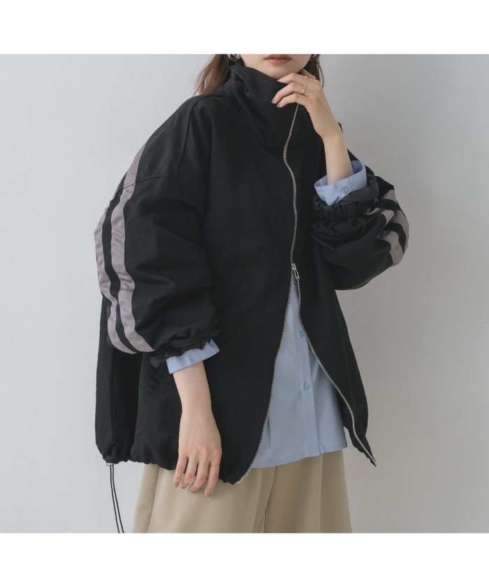 【レトロガール/RETRO GIRL】の【リバイバル・新色追加】ライントラックジャケット インテリア・キッズ・メンズ・レディースファッション・服の通販 founy(ファニー) https://founy.com/ ファッション Fashion レディースファッション Fashion for Women アウター Coat / Outerwear Collection レディースジャケット・軽アウター Jackets 春 Spring シンプル Simple, Minimal ジャケット Jacket, Outerwear スタンド Stand Collar, Upright Stand スポーツ Sports, Activewear スラックス Slacks, Dress Pants トレンド Trend, Trending Now 定番 Standard, Basic Item フロント Front, Front Design ブルゾン Blouson, Bomber Jacket ボトム Bottoms, Lower Wear おすすめ Recommended / Our Picks 2025年 2025 2025-2026秋冬・A/W Autumn/Winter 2025–26 AW25–26 2026年 2026 |ID: prp329100004936284 ipo3291000000037042073