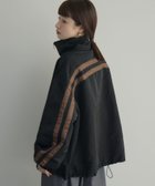 【レトロガール/RETRO GIRL】の【リバイバル・新色追加】ライントラックジャケット ブラック|ID: prp329100004936284 ipo3291000000037042075