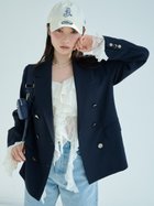 【スナイデル/SNIDEL】の【LUMISHADE】UVダブルジャケット 人気、トレンドファッション・服の通販 founy(ファニー) ファッション Fashion レディースファッション Fashion for Women アウター Coat / Outerwear Collection レディースジャケット・軽アウター Jackets ウェーブ Wavy Pattern ジャケット Jacket, Outerwear スマート Smart, Elegant ダブル Double, Double-Breasted ダメージ Distressed, Destroyed ブロック Block, Solid Block Pattern リラックス Relax, Relaxed Fit おすすめ Recommended / Our Picks ビジネス 仕事 通勤 Business / Work / Commuting thumbnail NVY[089]|ID: prp329100004936288 ipo3291000000037042096