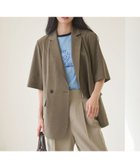 【ビューティ&ユース ユナイテッドアローズ/BEAUTY&YOUTH / UNITED ARROWS】のハーフスリーブ ジャケット 吸水速乾 防シワ ウォッシャブル MOCA|ID: prp329100004936293 ipo3291000000037321304