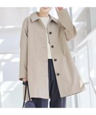 【デッサン/Dessin】の【花粉ガード/撥水加工/洗える】ステンカラースプリングコート ベージュ|ID: prp329100004936307 ipo3291000000037042179